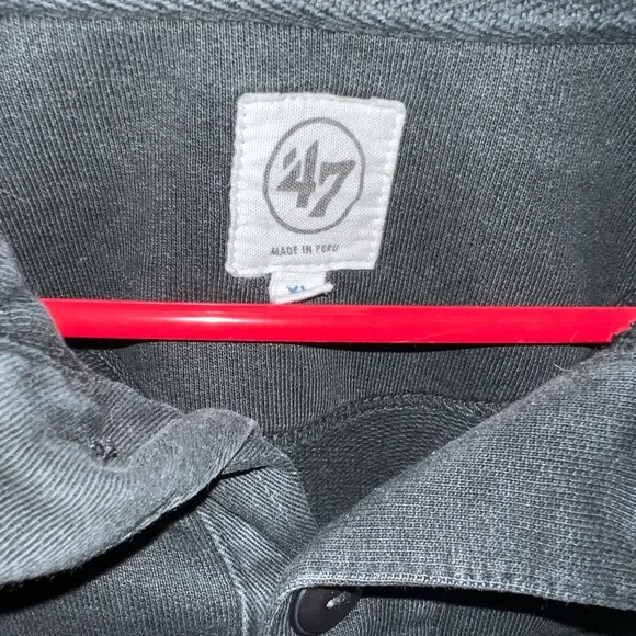 47 Black Jacket with Logo - Picture 3 of 5